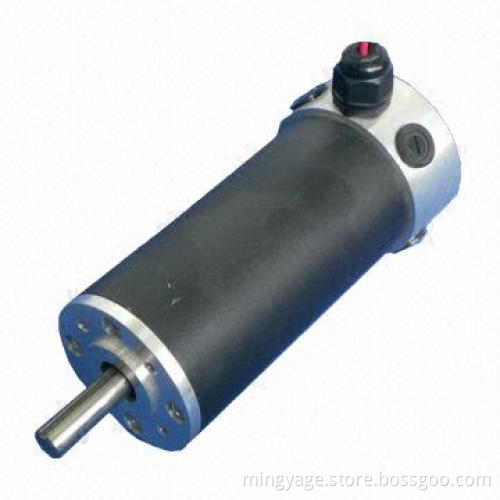 DC Brushed Servo Motor with 70mm Diameter, 230W Output Power, High-energy Magnets